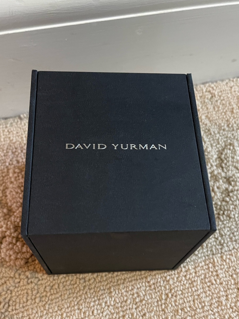 David Yurman Black Jewelry Box necklace